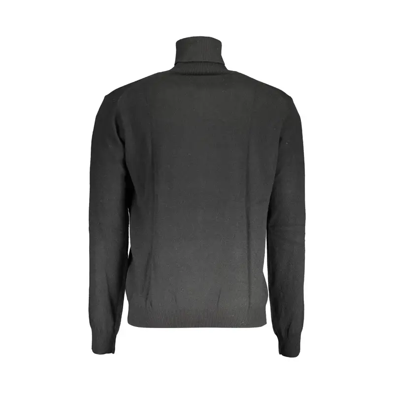 Maglione Uomo Nero Ricamo miniatura 2