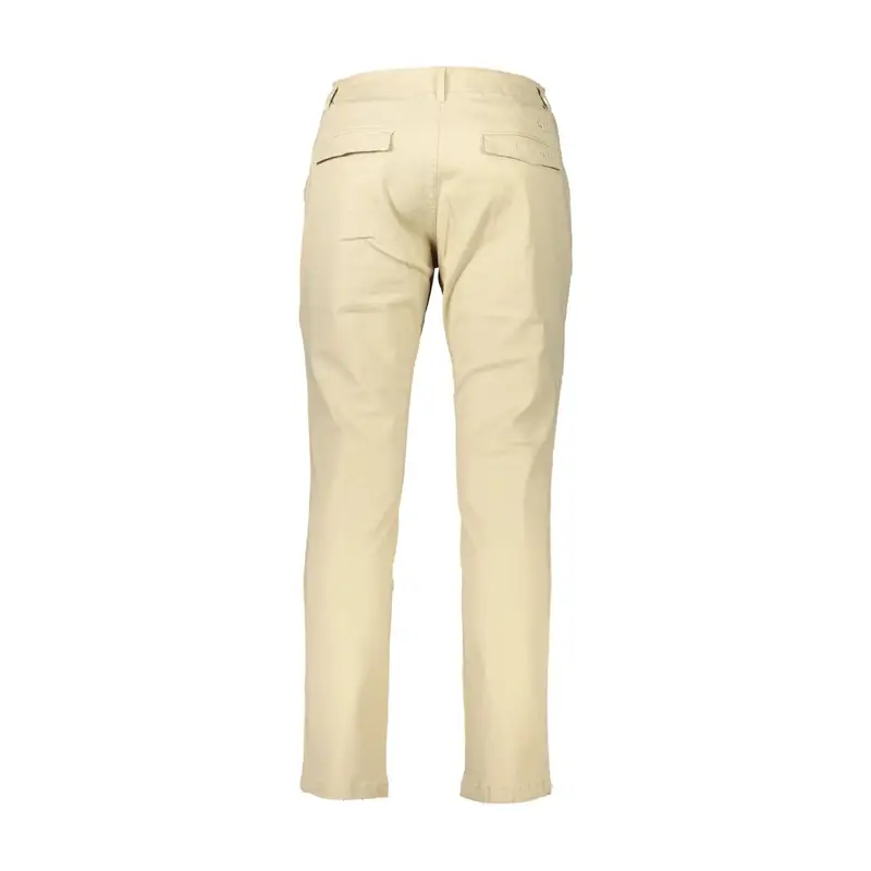 Pantaloni Uomo beige Ricamo miniatura 2