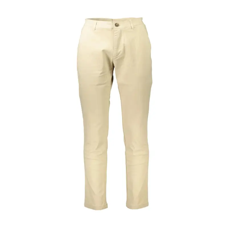 Pantaloni Uomo beige Ricamo