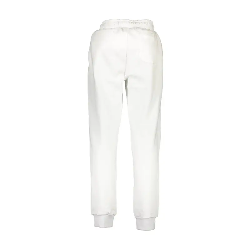 La Martina Pantaloni Uomo Bianco con Ricamo miniatura 2