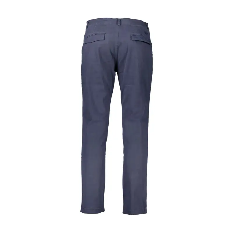 Pantaloni Uomo Blu Ricamo miniatura 2