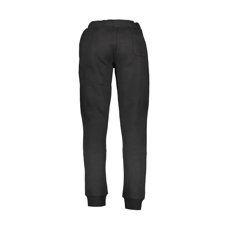 Pantaloni Uomo Nero Stampa Logo miniatura 2