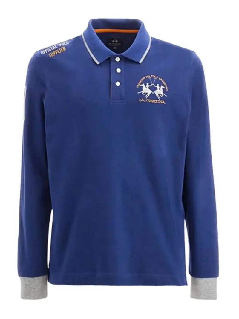 LA MARTINA Polo Blu 3276922