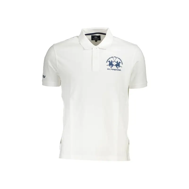 LA MARTINA Polo Uomo Bianco 4072201