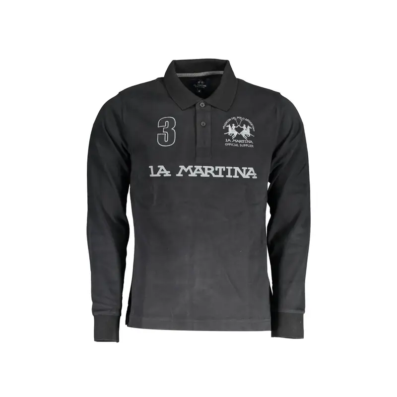 LA MARTINA Polo Uomo Nero 4060521