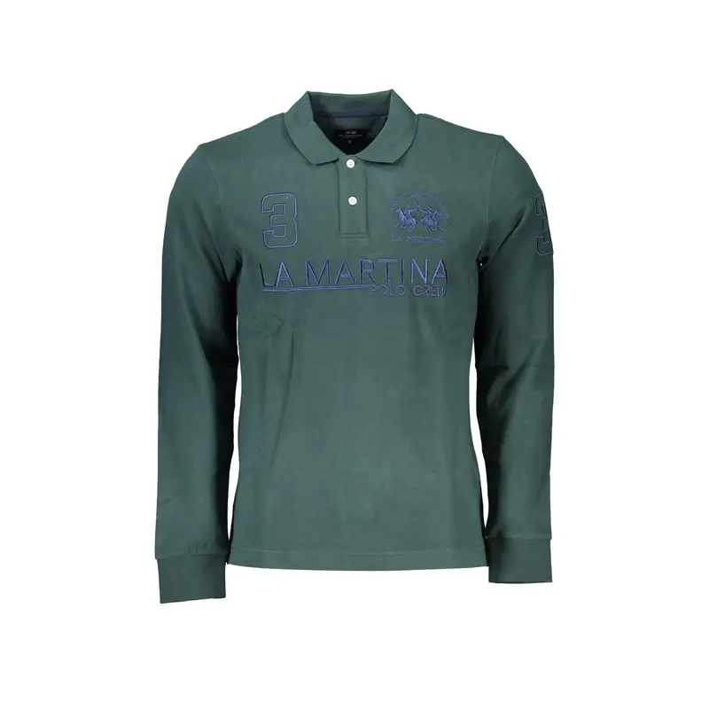 LA MARTINA Polo Uomo Verde 4061260