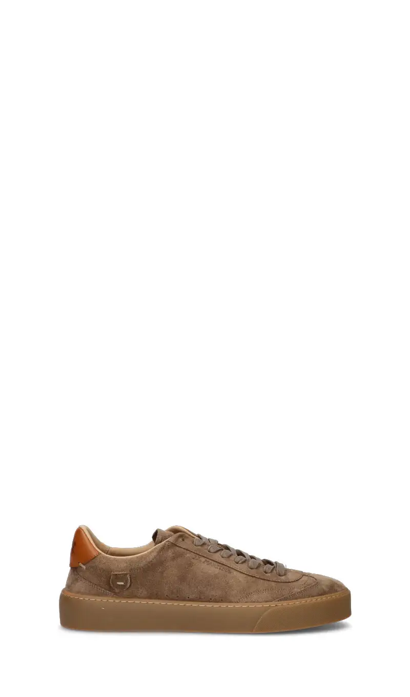 Sneaker uomo taupe in suede Vario