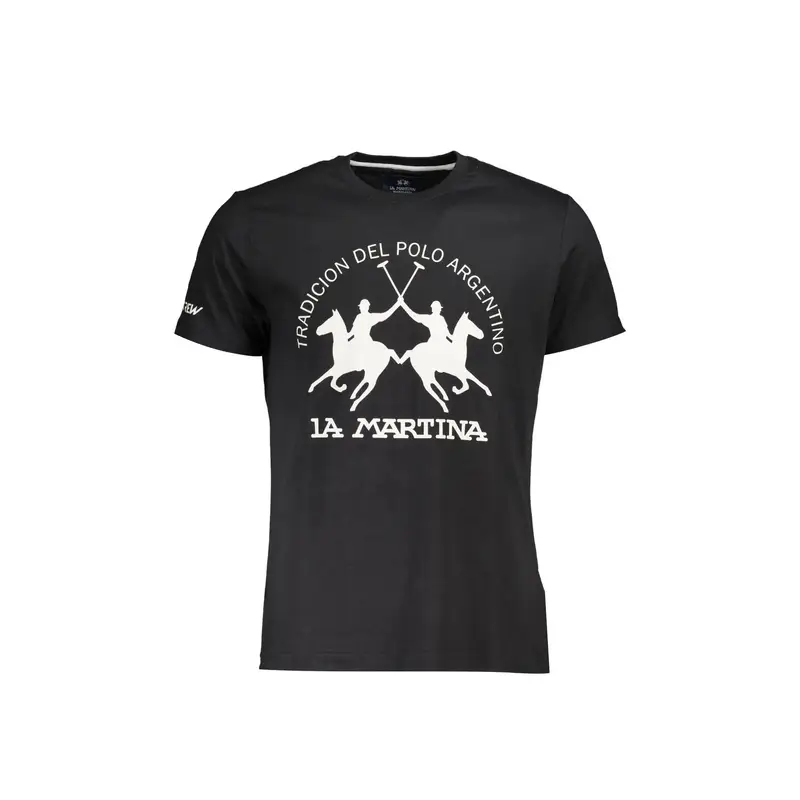 LA MARTINA T-shirt Uomo Nero 4072279