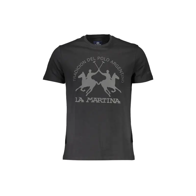 LA MARTINA T-shirt Uomo Nero 4072316