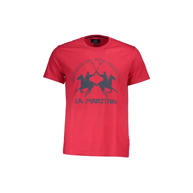 LA MARTINA T-shirt Uomo Rosso 4071748