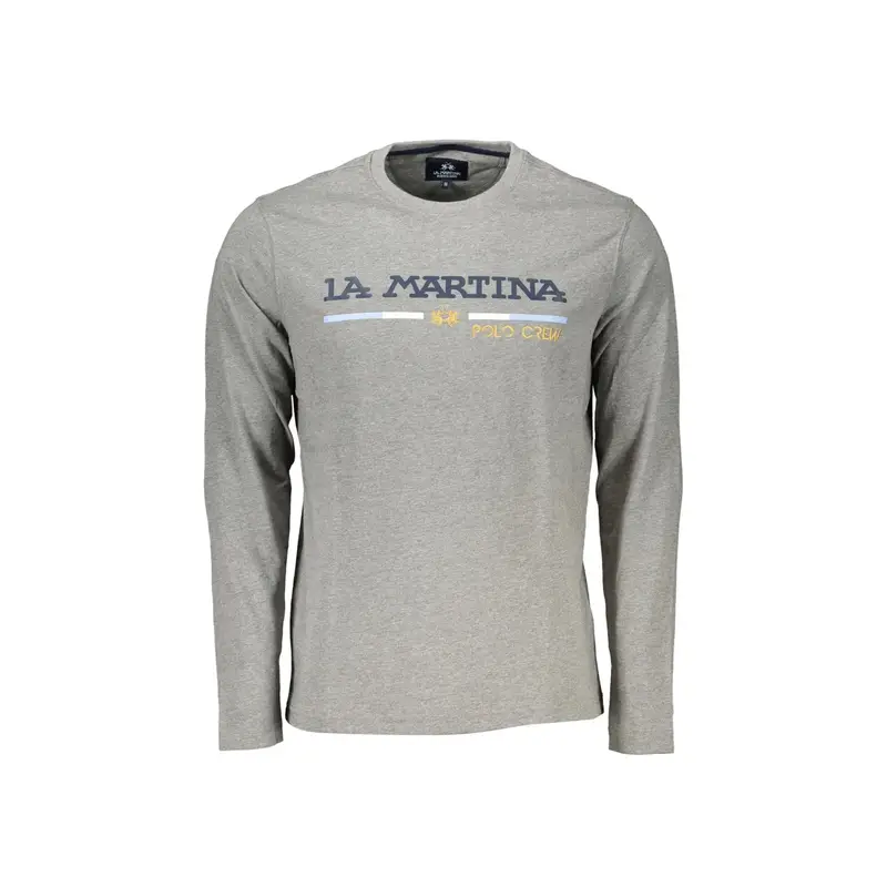 LA MARTINA T-shirt Uomo Grigio 4061270