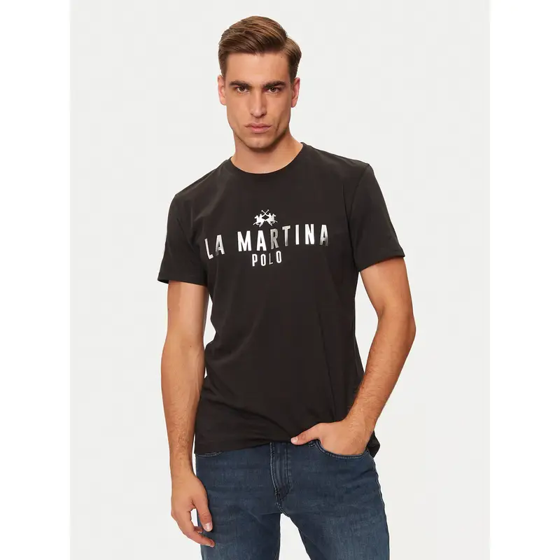 LA MARTINA T-shirt Nero 3214140