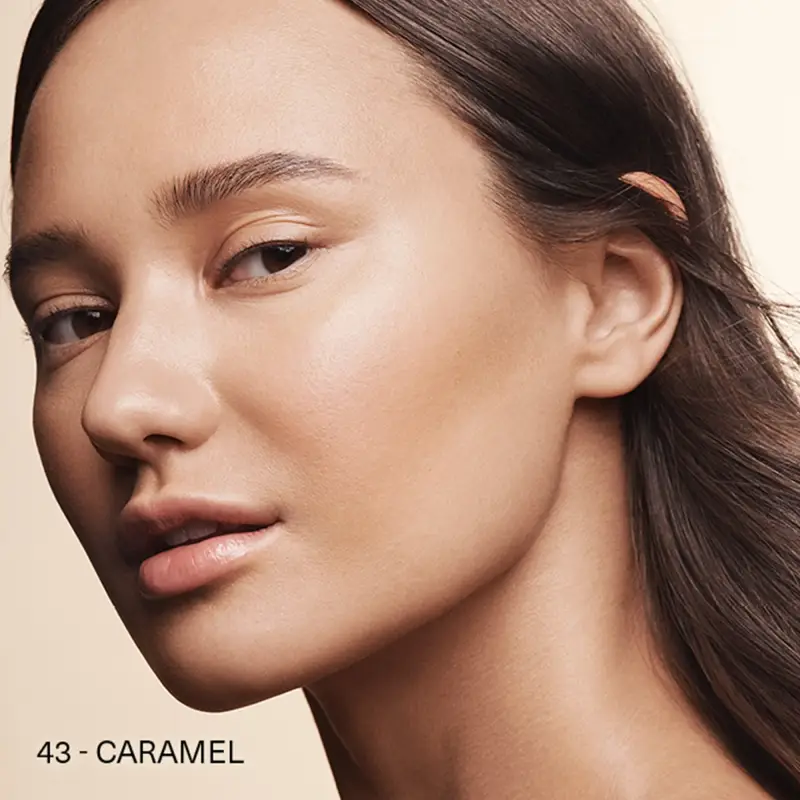 Skincolor Soft Powder Foundation Compact 43 Caramel - Fondotinta miniatura 3