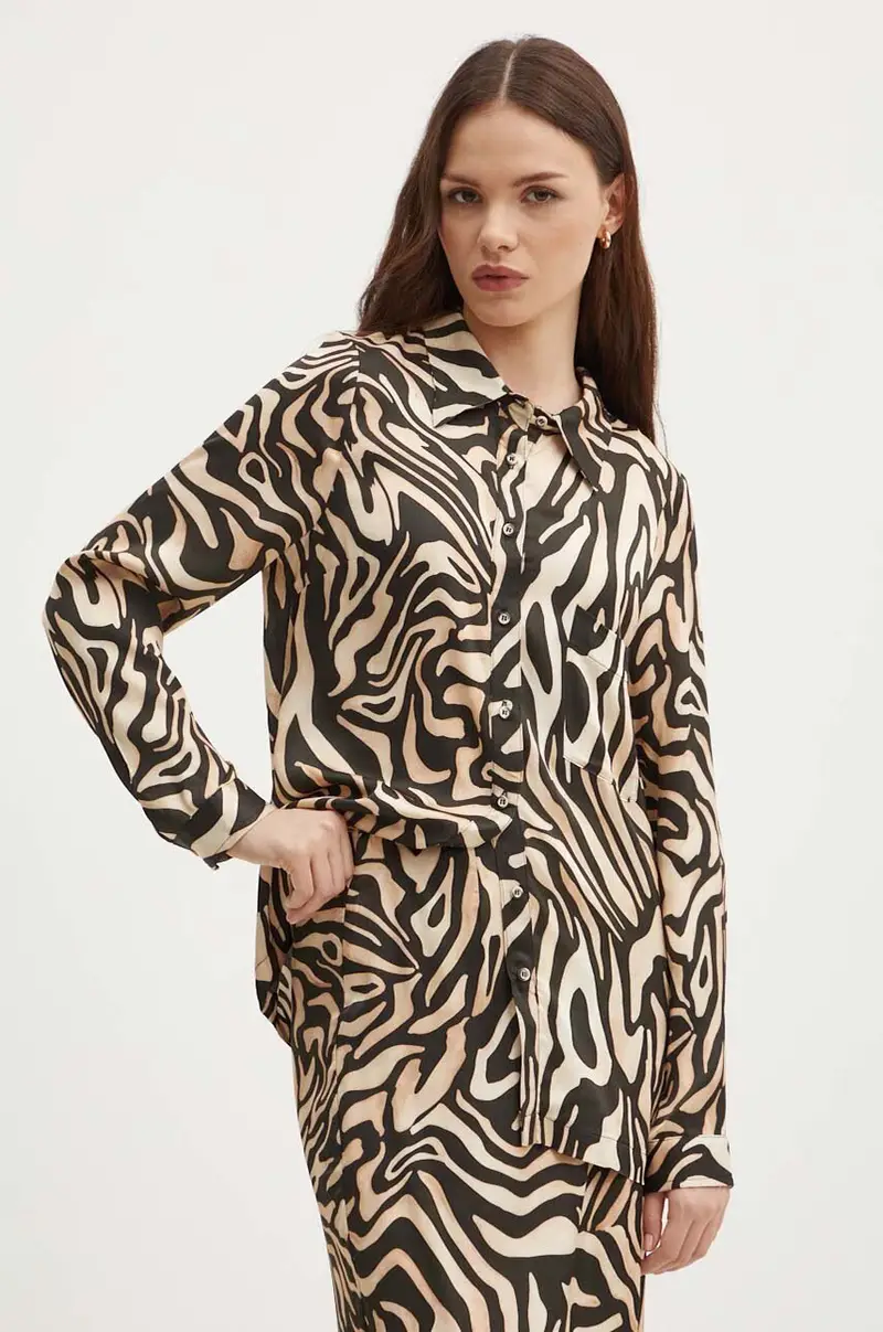 camicia CHOCOLAT donna colore beige