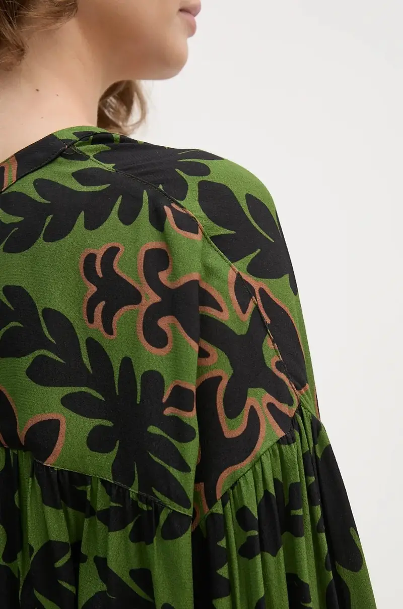 camicia PFCHERCHEUSE donna colore verde PFCHERCHEUSE miniatura 5