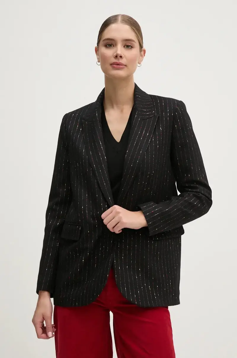 giacca in lana PFVERITABLE colore nero PFVERITABLE