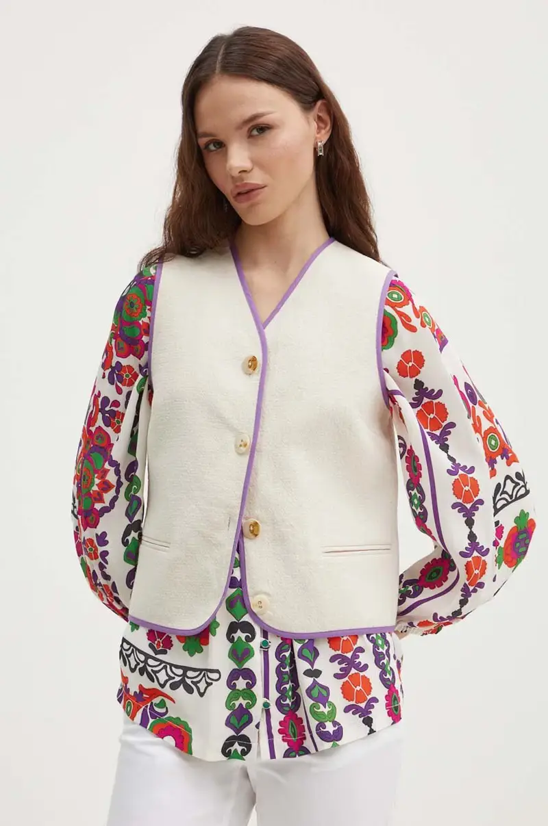 gilet GALAXIE colore beige