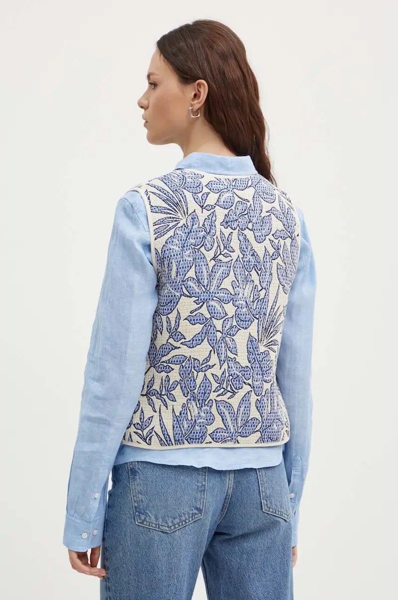 gilet GAMIN colore blu miniatura 3