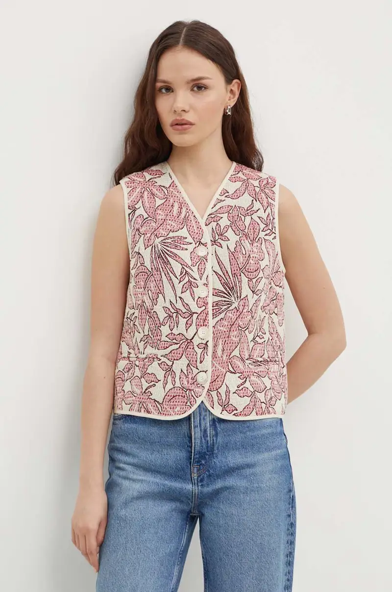 gilet GAMIN colore rosso