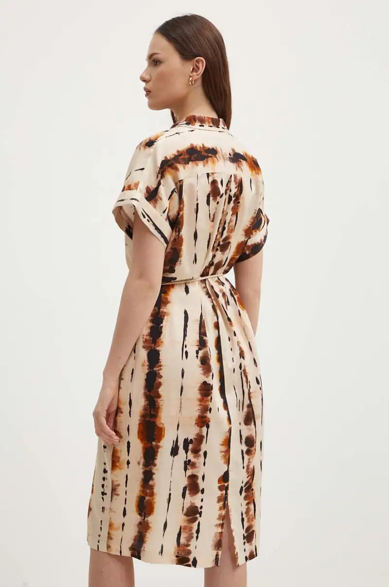 vestito in cotone RAVIN colore beige miniatura 3