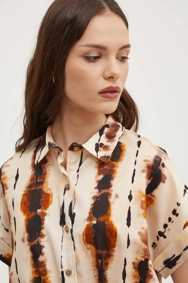 vestito in cotone RAVIN colore beige miniatura 5