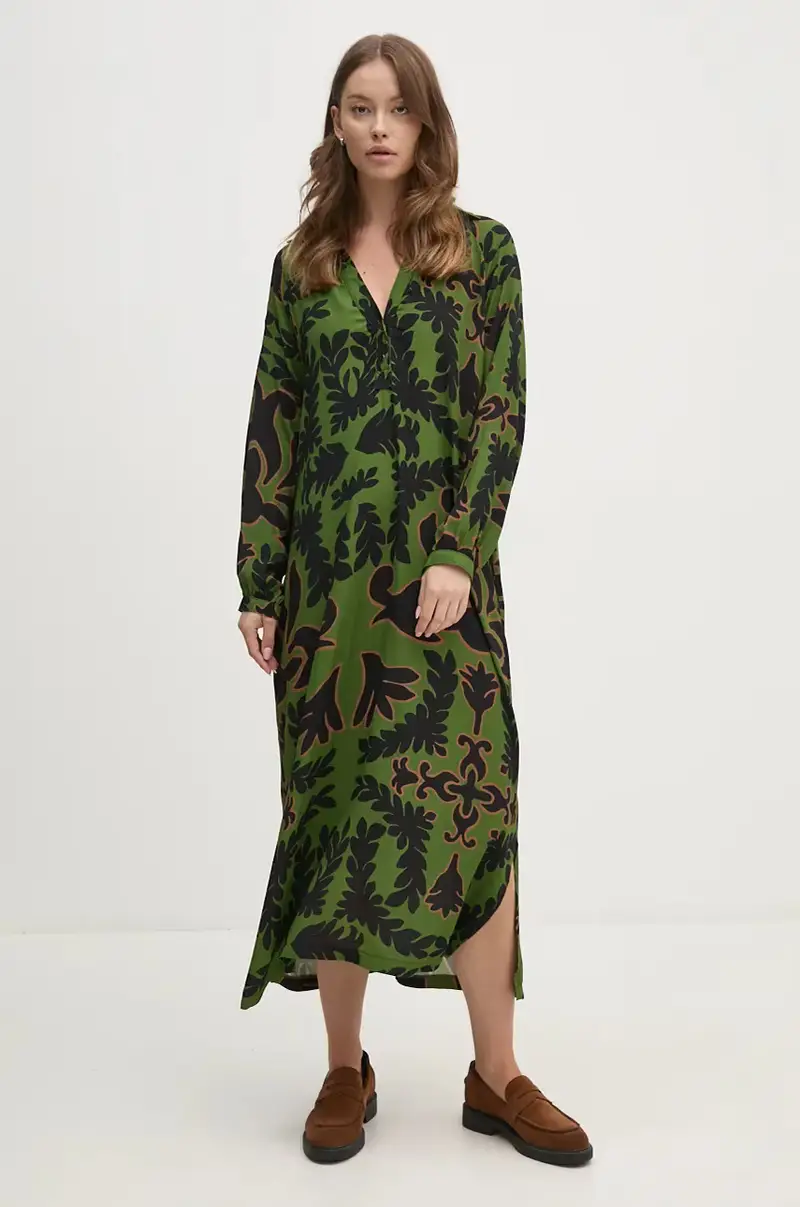 vestito PFRECONNUE Verde miniatura 2