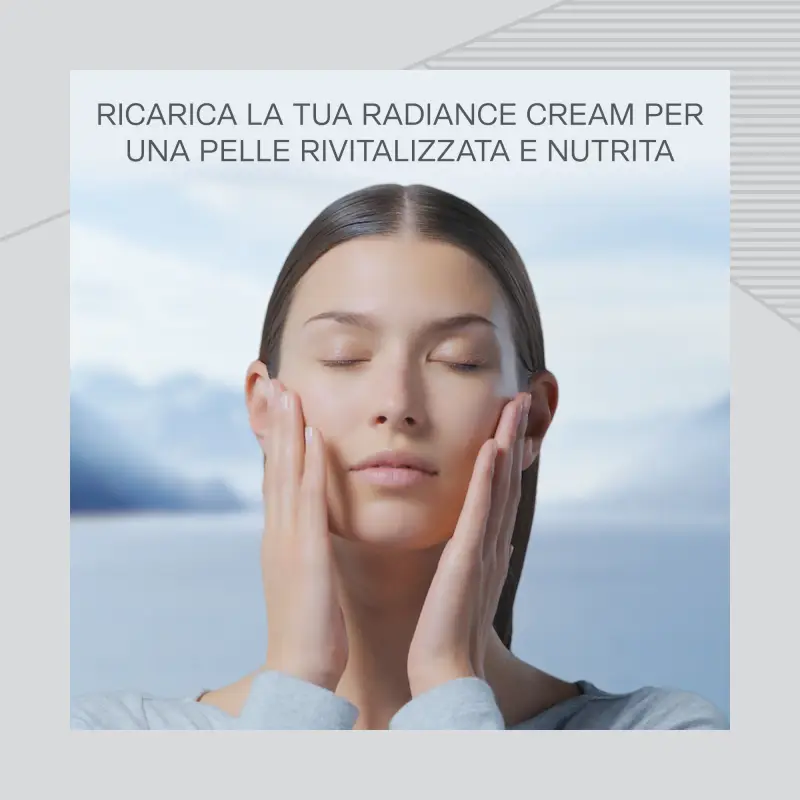 Idratanti Radiance Cream Refill - Trattamento antietà pelli mature, Crema antirughe, Crema idratante viso, Crema viso giorno illuminante miniatura 2