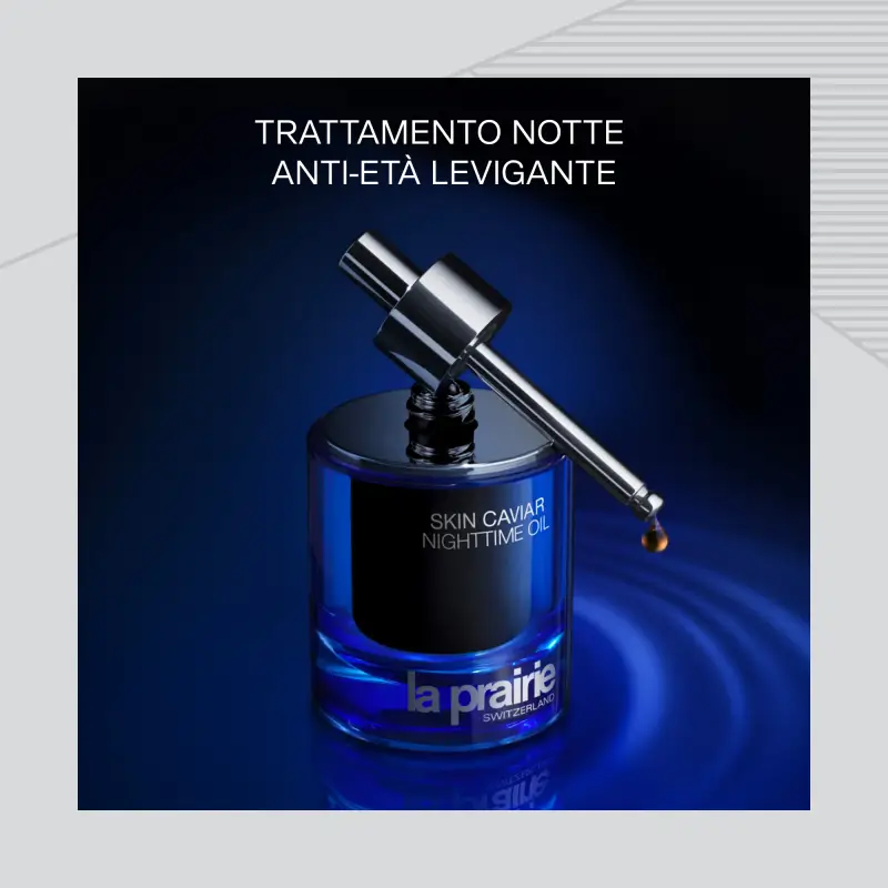 Skin Caviar Nighttime Oil Trattamento Notte - Trattamento antietà pelli mature, Crema antirughe, Olio viso antirughe miniatura 3