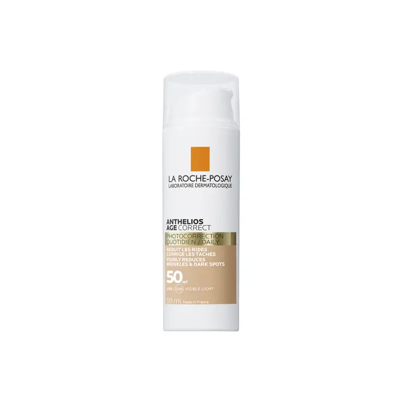 Anthelios Age Correct Tinted Crema solare colorata Trattamento foto-correttivo SPF 50 - Protezione solare viso