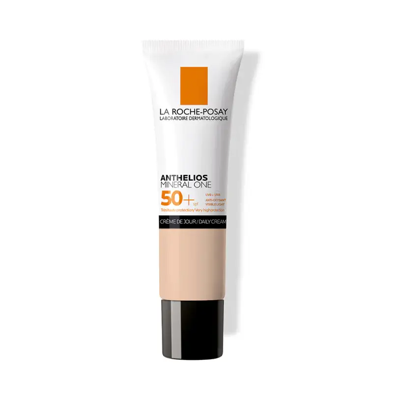 Anthelios Crema viso Fondotinta SPF50+ filtro 100% minerale 01 - Fondotinta,Protezione solare viso