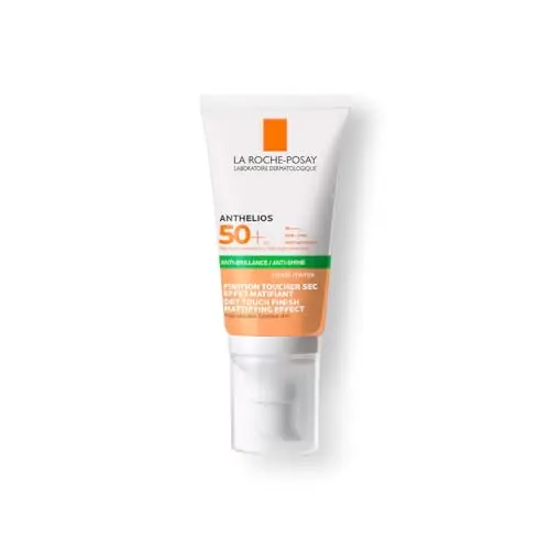 La Roche-Posay Anthelios, Gel Crema Colorata SPF50+, Per Pelli Reattive o Sensibili al Sole, Protezione Alta ad Ampio
