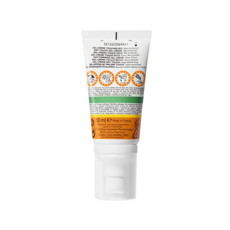 Anthelios Gel Crema Solare Viso tocco secco Anti-lucidità SPF50+ Senza Profumo - Protezione solare viso miniatura 3