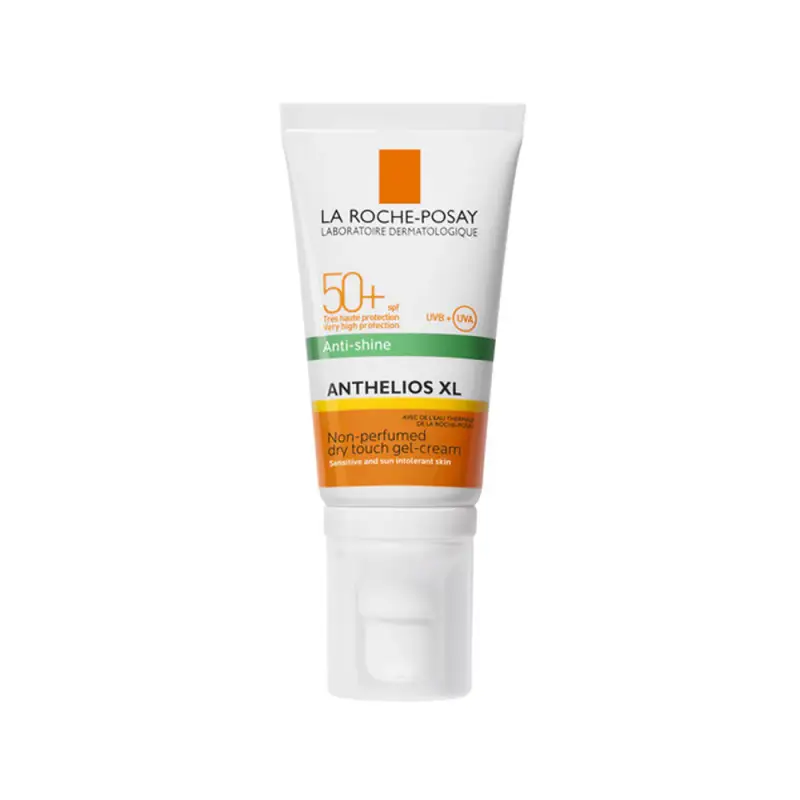Anthelios Gel Crema Solare Viso tocco secco Anti-lucidità SPF50+ Senza Profumo - Protezione solare viso