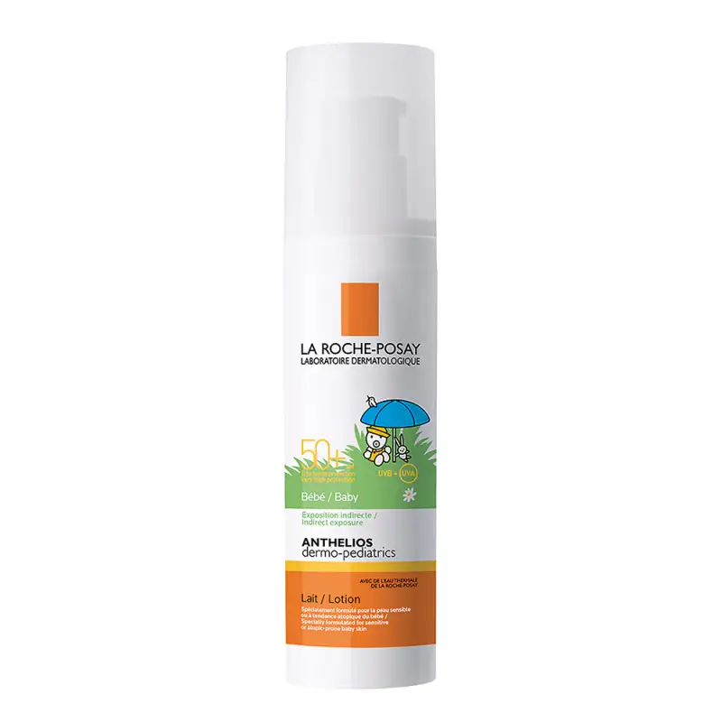 Anthelios Latte Protettivo Baby SPF50+ - Crema Solare Bambini,Protezione solare viso