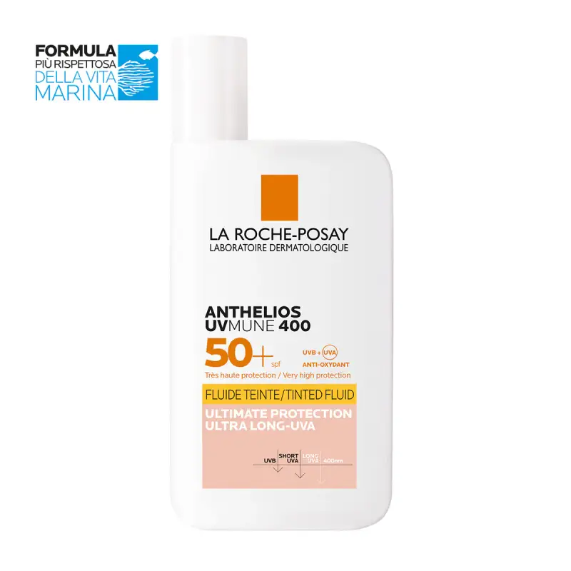 Anthelios UVMune 400 Fluido Invisibile colorato SPF50+ - Protezione solare viso