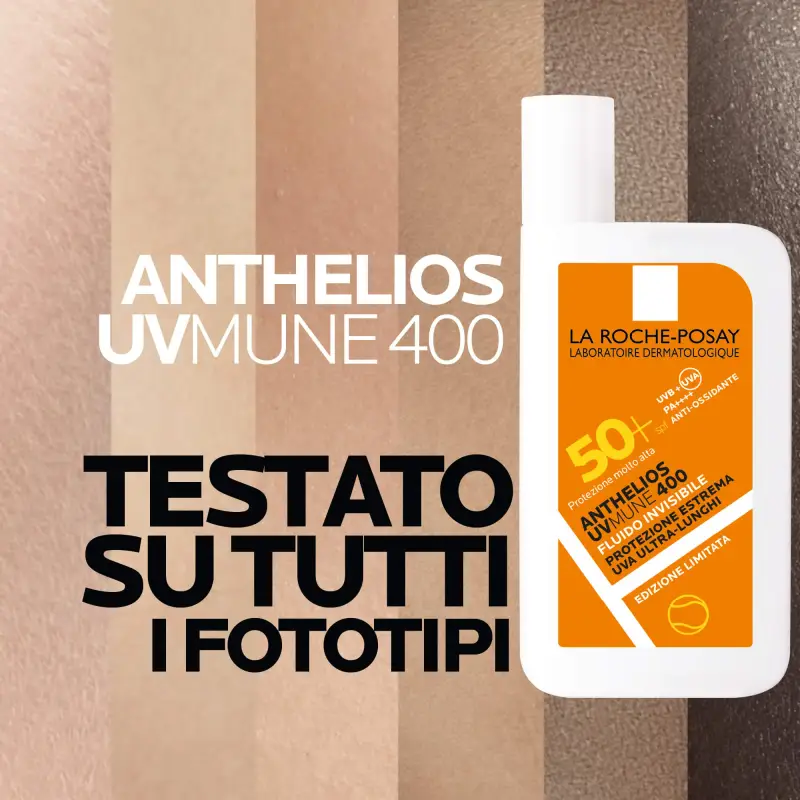 Anthelios UVMune 400 Fluido Invisibile SPF50+ - Protezione solare viso miniatura 3