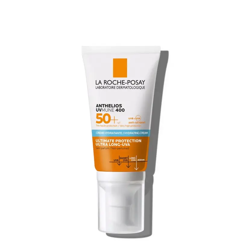 Anthelios UVMune 400 Fluido Invisibile SPF50+ senza profumo - Protezione solare viso
