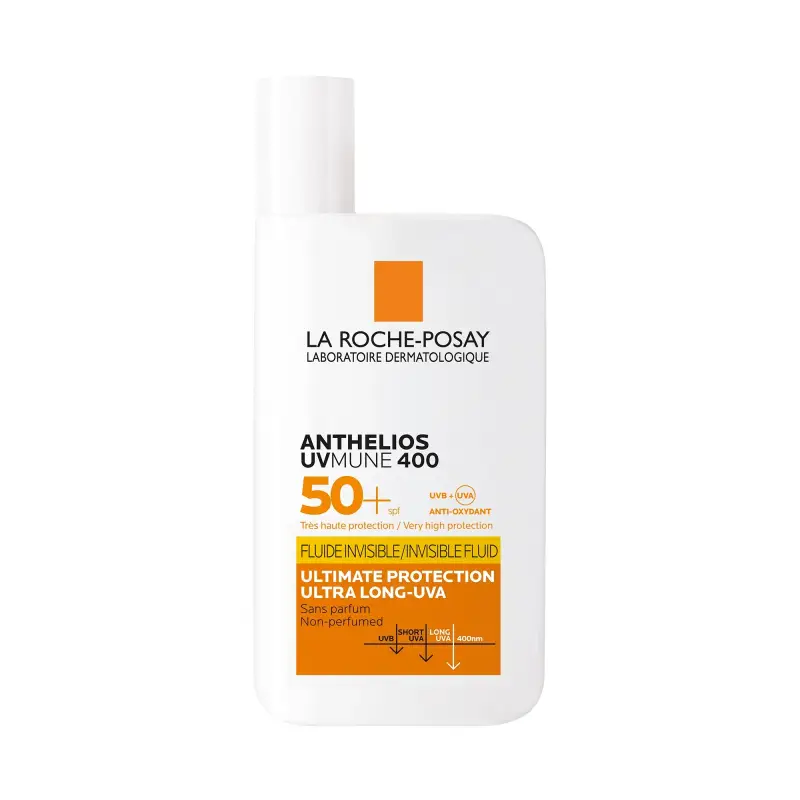 Anthelios UVMune 400 Fluido Invisibile SPF50+ senza profumo - Protezione solare viso