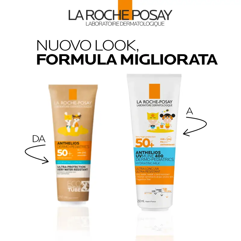 Anthelios UVMune 400 Latte idratante Dermo-Pediatrics Bambino SPF50+ - Crema Solare Bambini, Solari alta protezione miniatura 2