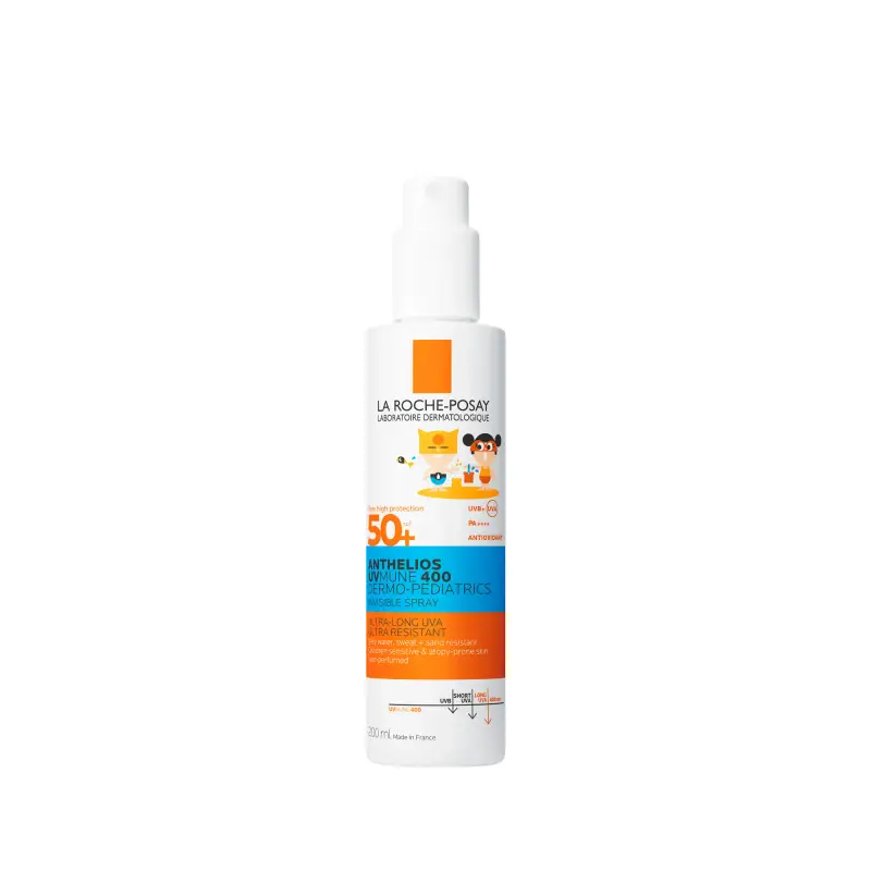 Anthelios UVMune 400 Spray Invisibile Dermo-Pediatrics Bambino SPF50+ - Crema Solare Bambini,Solari alta protezione