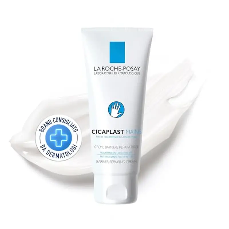 La Roche-Posay Cicaplast, Crema Riparatrice, Unisex, Pelle delle Mani Lenita, Morbida e Protetta, Con Glicerina e