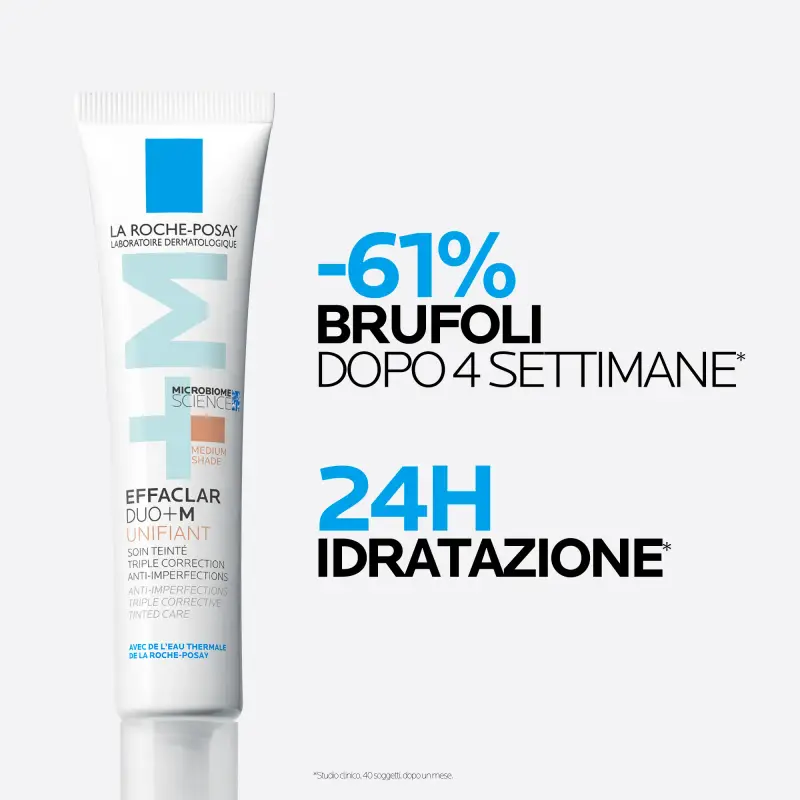 Effaclar Effaclar Duo+M Unifiant trattamento correttivo uniformante e purificante - Crema colorata viso miniatura 2