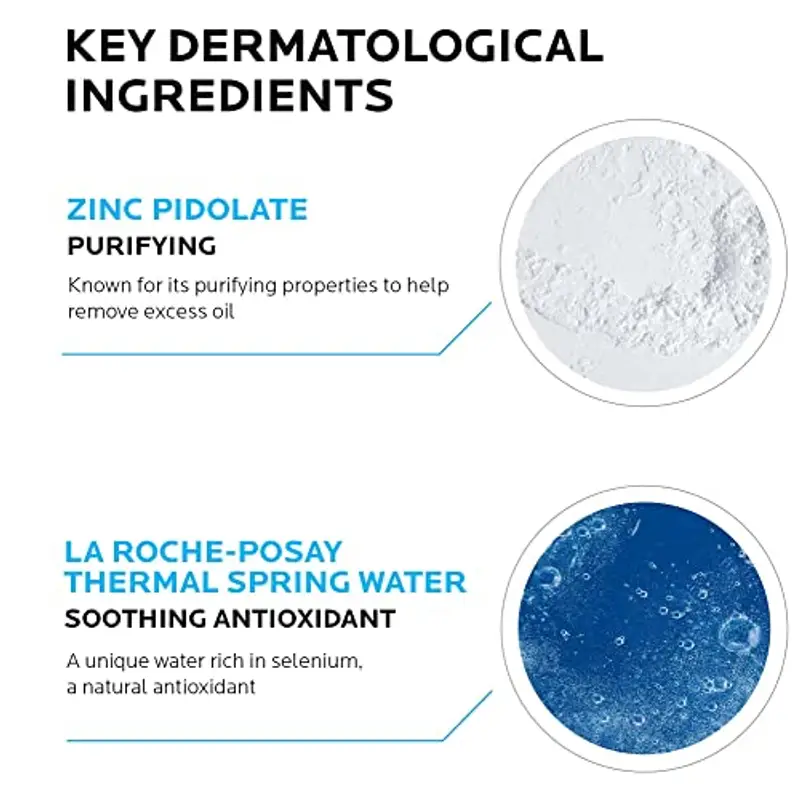 La Roche Posay Effaclar, Gel Detergente Schiumogeno, Per Pelli a Tendenza Acneica, Azione Purificante, Rimuove Sebo e Impurità, Arricchito con Acqua Termale e Zinco, 400 ml miniatura 3