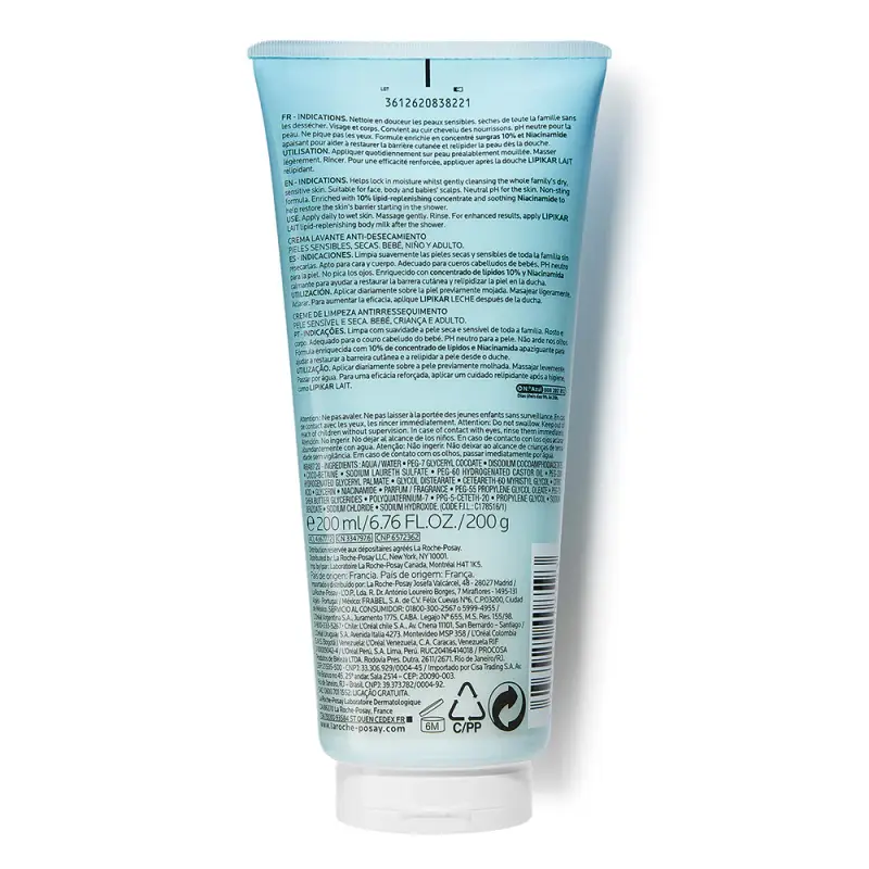 La Roche-Posay Bagnoschiuma Crema 3042140 miniatura 3