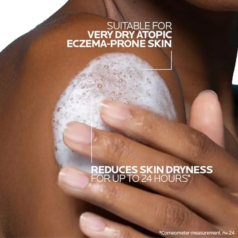 La Roche-Posay Lipikar Olio Detergente AP+ Refill Pack, Ricarica Olio Doccia, Per Pelli Sensibili, Anti-Arrossamento, Ultra-Idratante, Con Aqua Posae Filiformis, Burro di Karité, Niacinamide, 400 ml miniatura 2