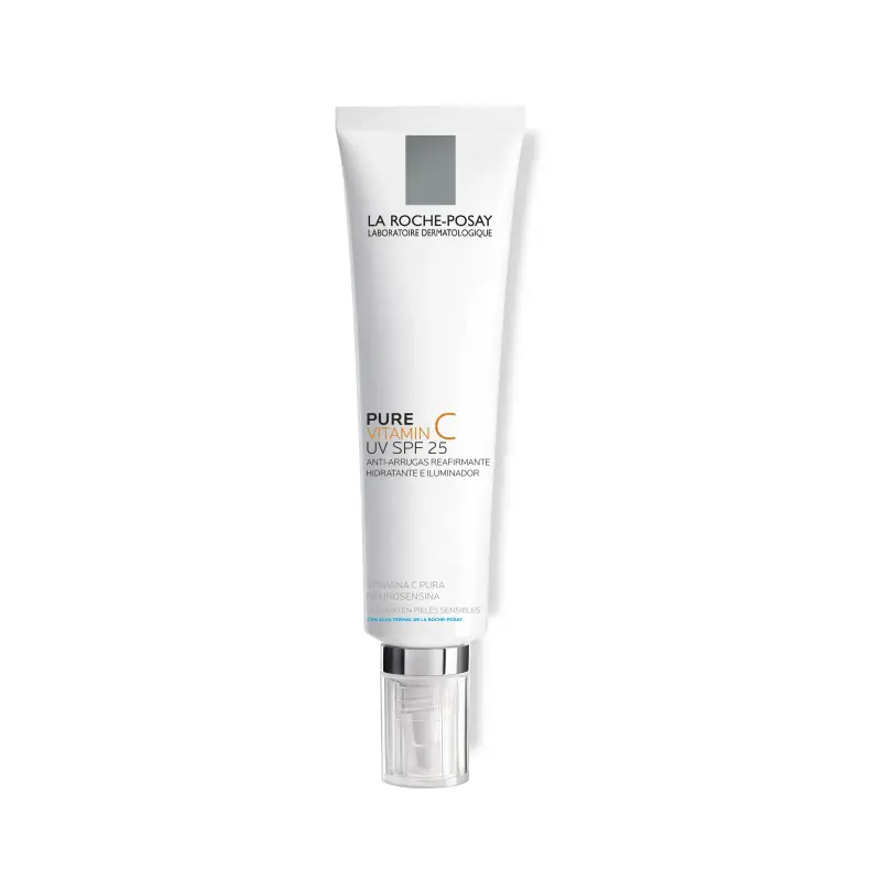 Pure Vitamin C Pure Vitamin C Crema Antirughe SPF25 - Trattamento antietà pelli mature,Crema antirughe