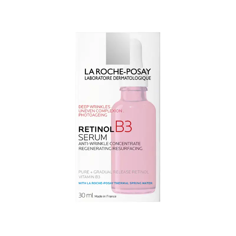 Retinol LRP Retinol B3 Siero Anti-Rughe profonde al retinolo per pelle sensibile - Trattamento antietà pelli mature, Siero antirughe miniatura 2