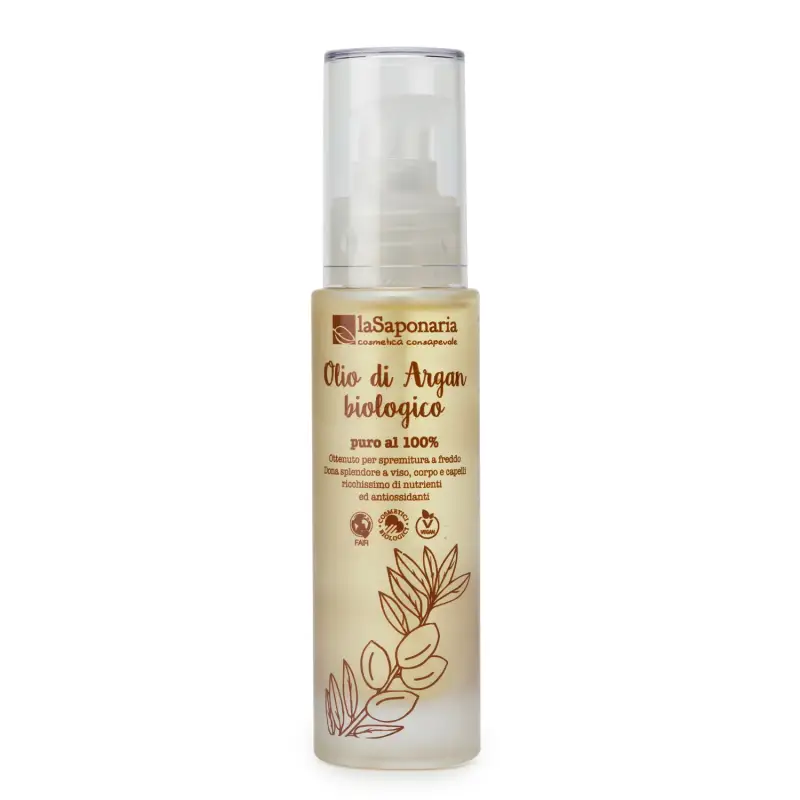 Argan Olio di argan puro bio - Crema viso pelle secca,Olio capelli