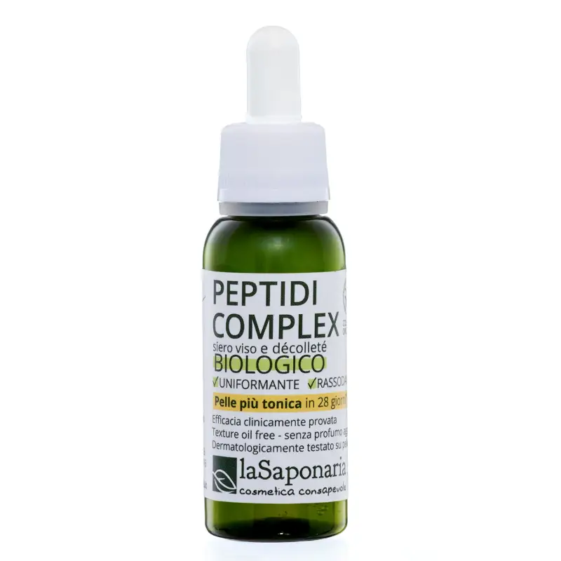 Attivi Puri Peptidi Complex + Sacha Inchi attivo puro - Trattamento antietà pelli mature,Siero antirughe