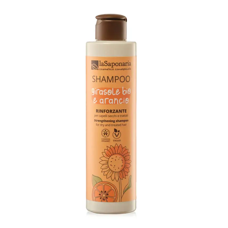 Capelli e Cute Shampoo liquido Girasole e Arancio - Capelli fini